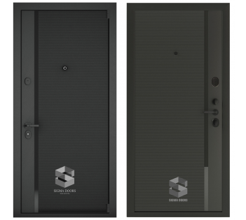 Входная дверь Sigma Black Edition