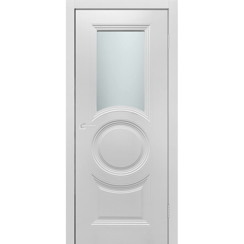 Антика (эмаль Белая) со стеклом