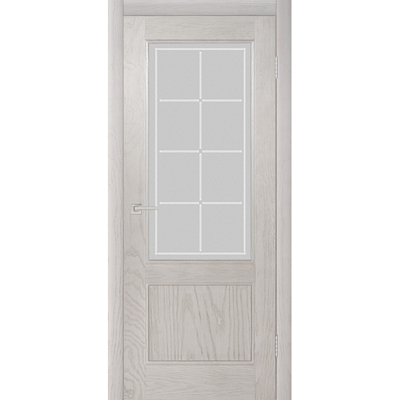 Бристоль (Эмаль белая полузалитая) со стеклом