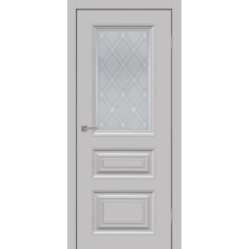 Сонет-1 (Эмалит Смоки грей) со стеклом