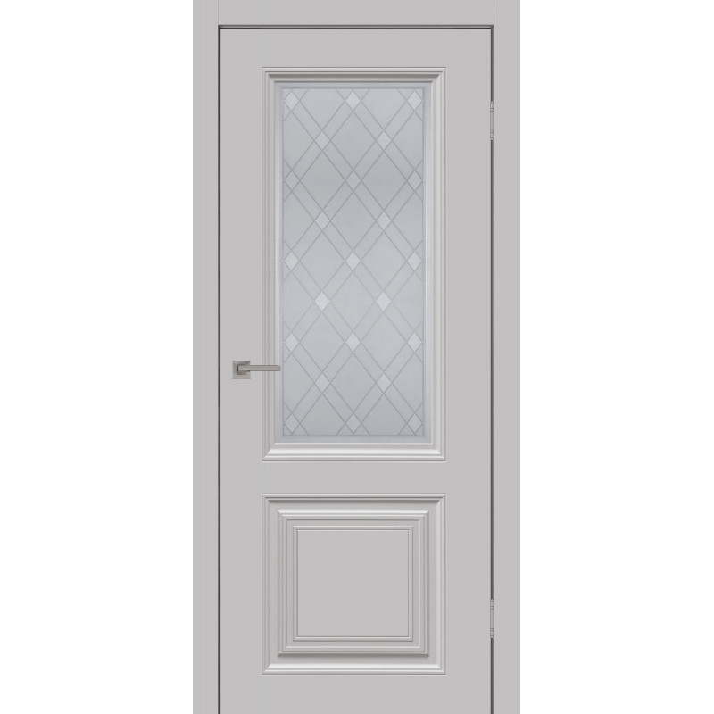 Сонет-2 (Эмалит Смоки грей) со стеклом