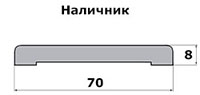 Наличник классический